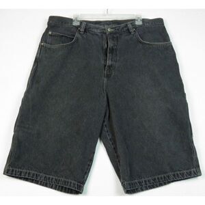Vintage Roca Wear Men's Shorts Dark Gray Waist‎ 40" Cotton 15" Rise